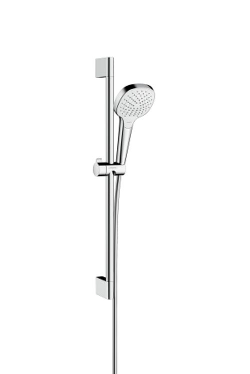 Hansgrohe-HG-Brausenset-Croma-Select-E-Vario-EcoSmart-Unica-650mm-weiss-chrom-26583400 gallery number 1